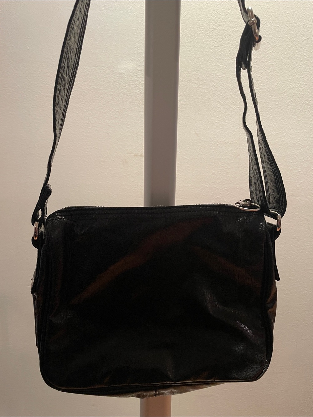 Diesel Y2K Shoulder Bag with Front Pockets and Silver Tone Hardware - Picture 2 of 6
